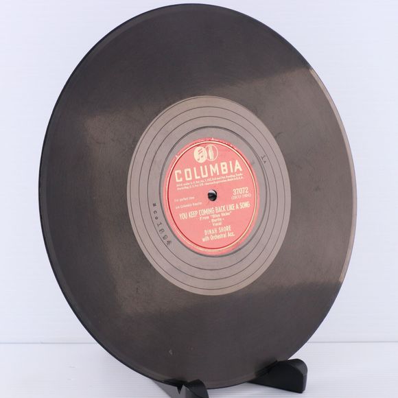 Dinah Shore, Way That The Wind Blows/You Keep Coming 1946 10" 78rpm Record 37072 - Picture 12 of 16